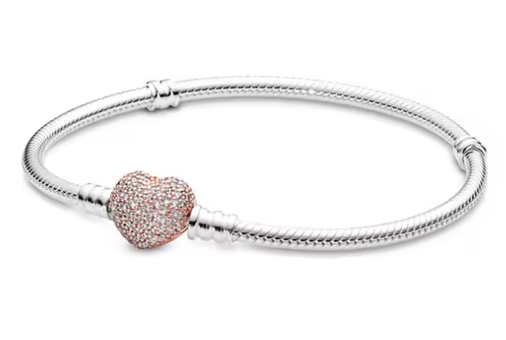 Pulsera con circones en PLATA 925