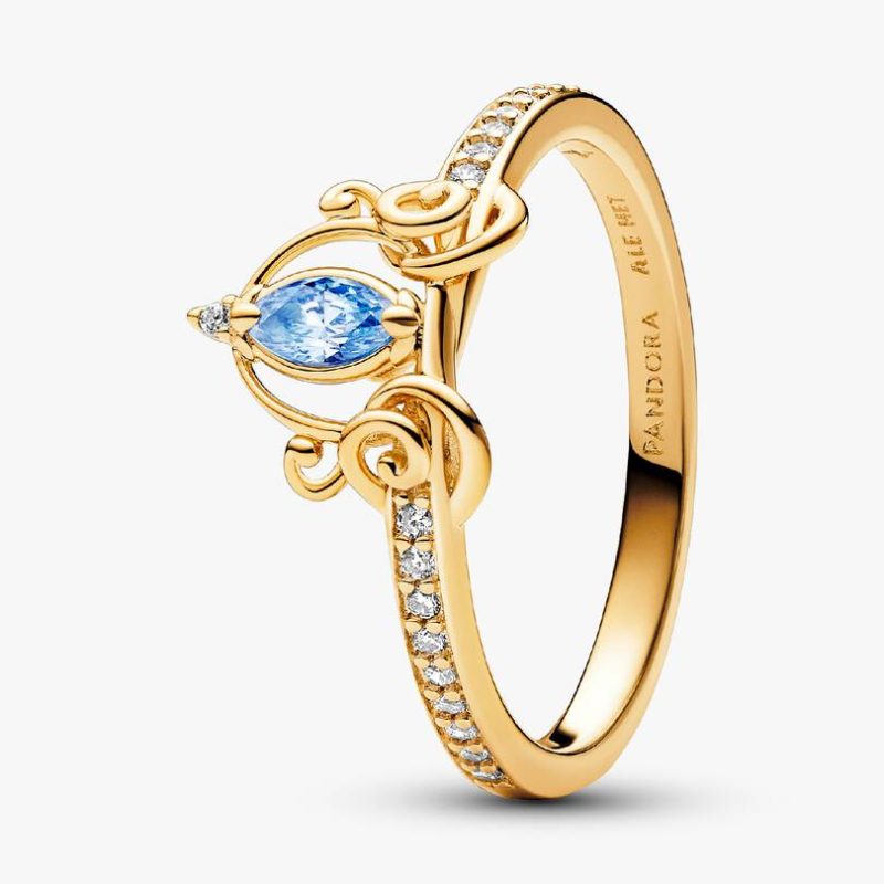 Anillo Carruaje de promesa en plata 925