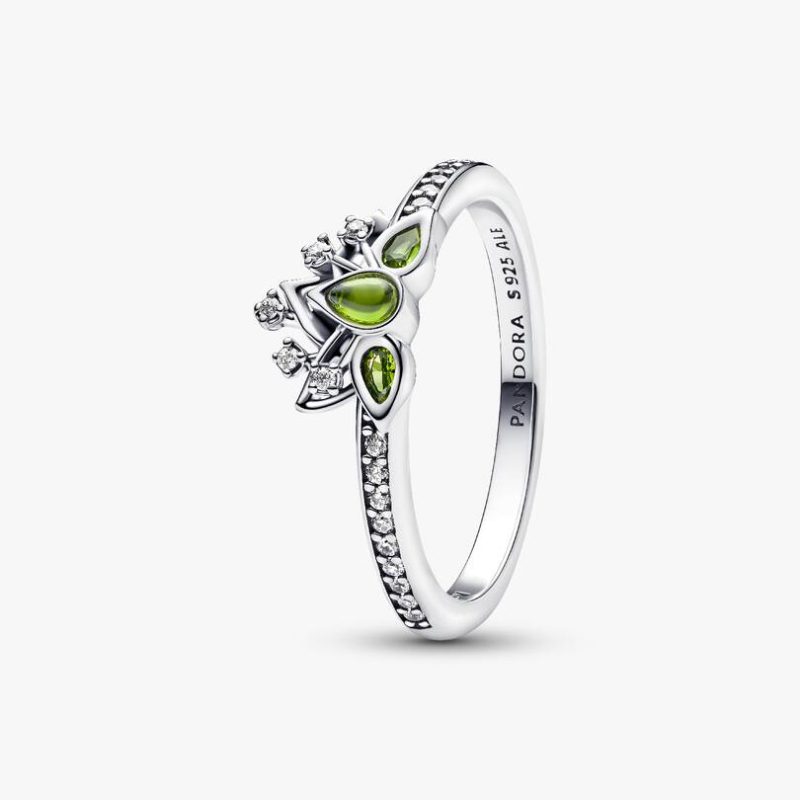 Anillo Princesa de promesa en plata 925