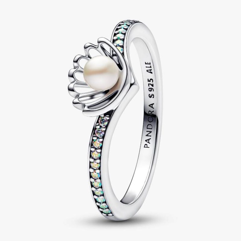 Anillo SIRENA de promesa en plata 925