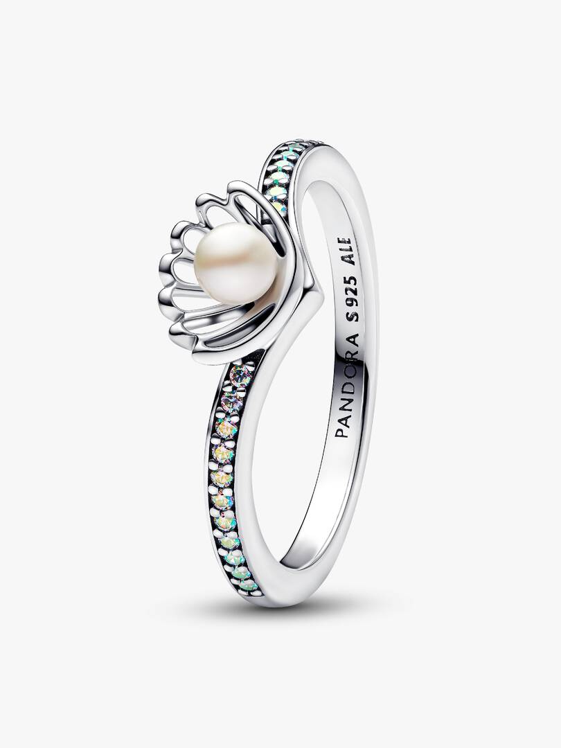Anillo SIRENA de promesa en plata 925