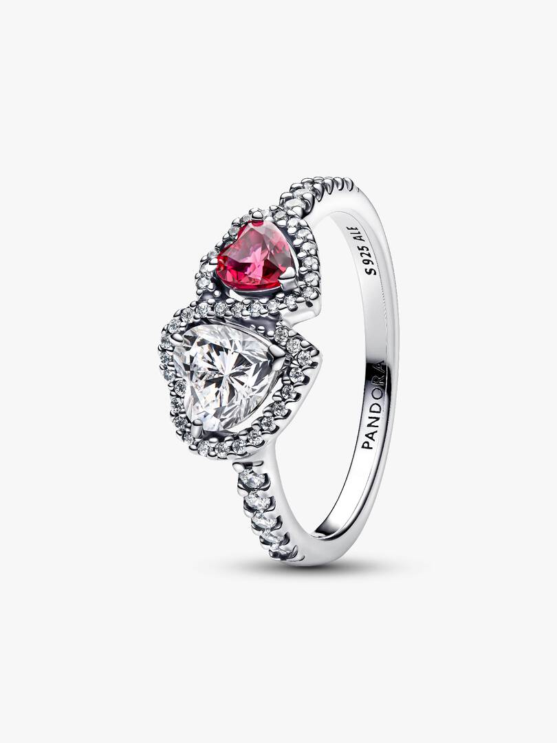 Anillo DOBLE promesa en plata 925