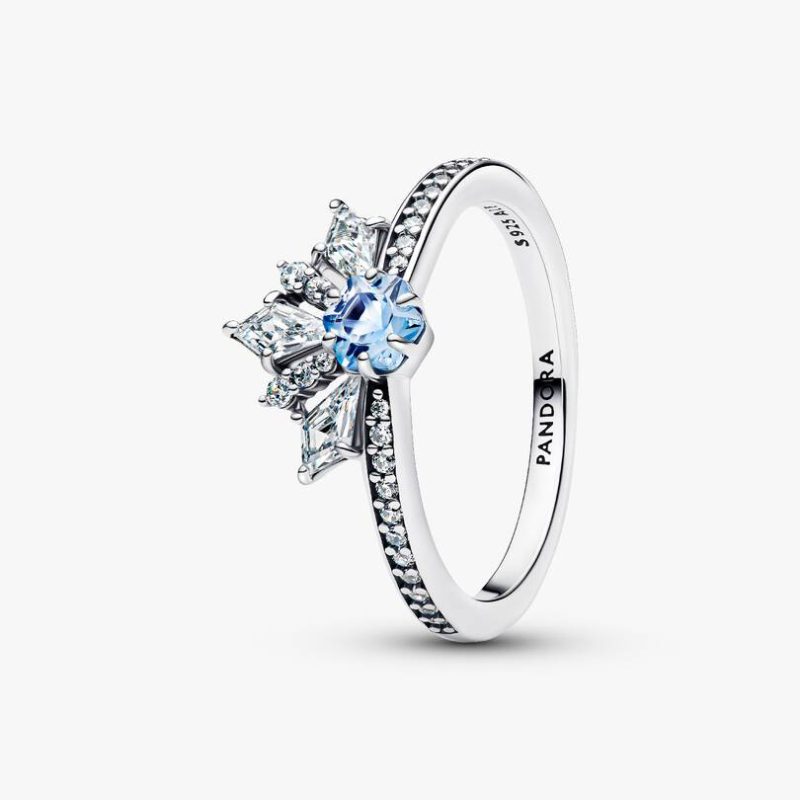 Anillo Frozen de promesa en plata 925
