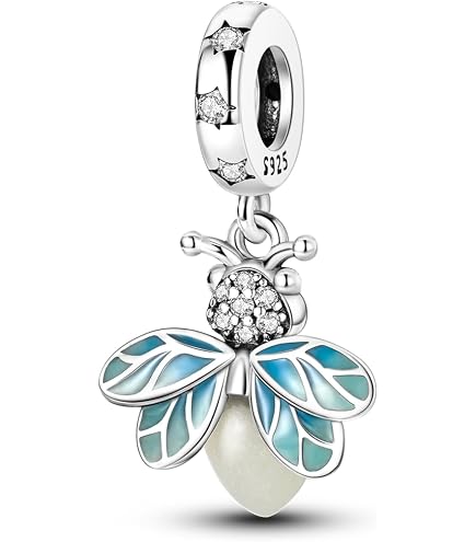 Dije Luciernaga en plata 925