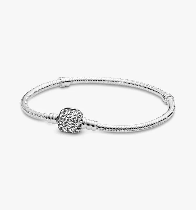 Pulsera con circones en plata 925