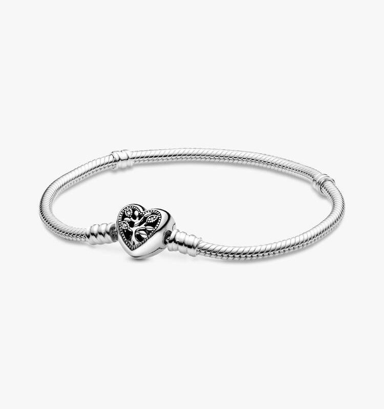 Pulsera árbol de la familia en plata 925
