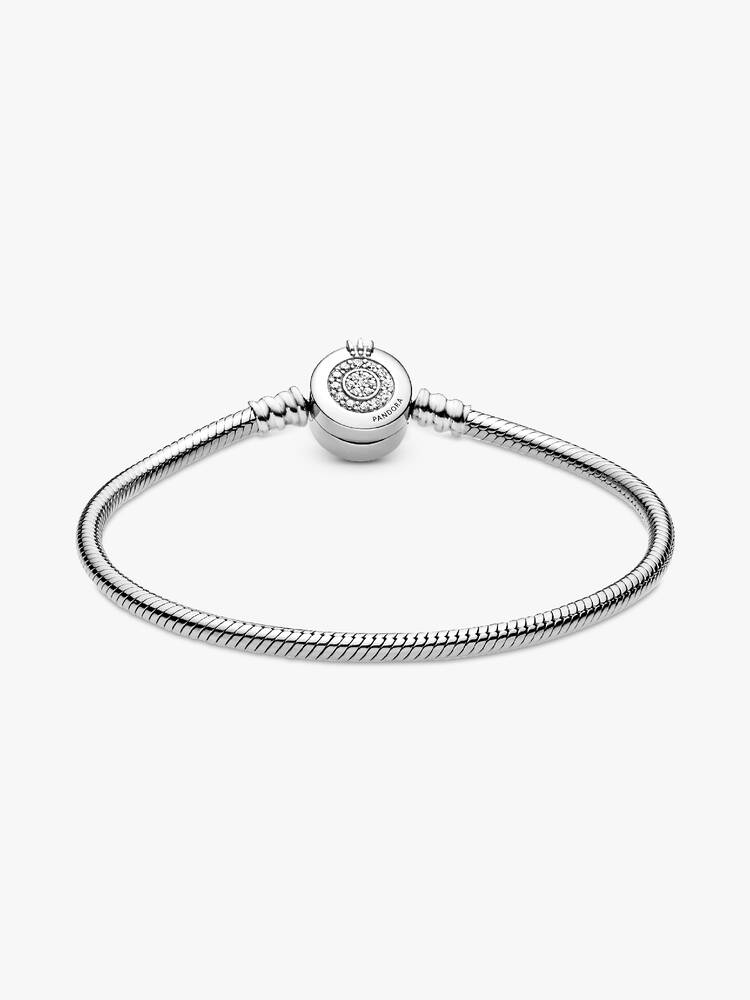 Pulsera corona resplandeciente en plata 925 - Imagen 2