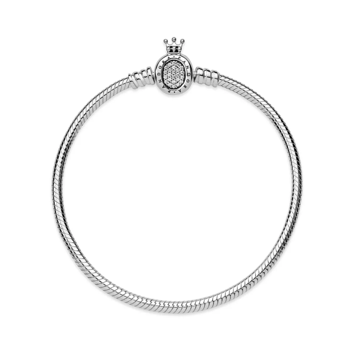 Pulsera corona en plata 925 - Imagen 2