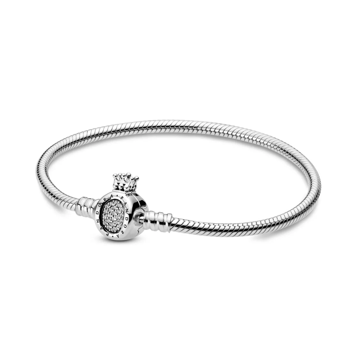 Pulsera corona en plata 925