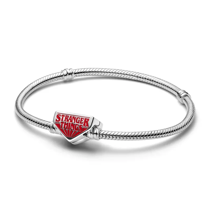 Pulsera stranger things en plata 925